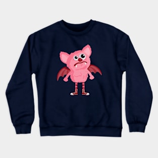 pink monster Crewneck Sweatshirt